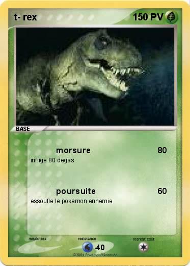 Pokemon t- rex