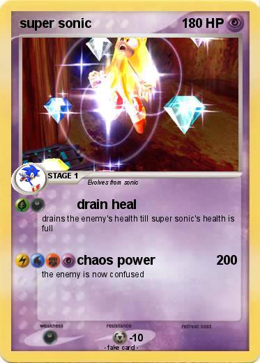Pokemon super sonic