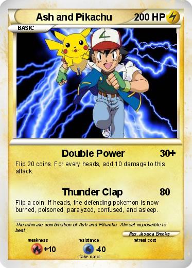 Pokemon Ash and Pikachu