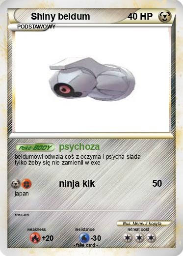 Pokemon Shiny beldum