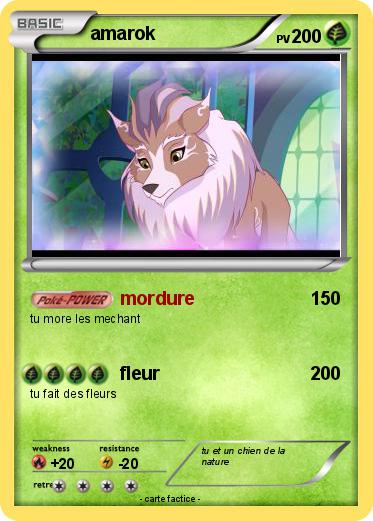 Pokemon amarok