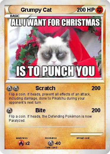 Pokemon Grumpy Cat