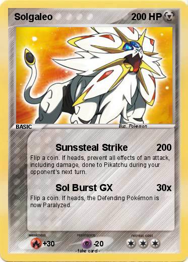 Pokemon Solgaleo