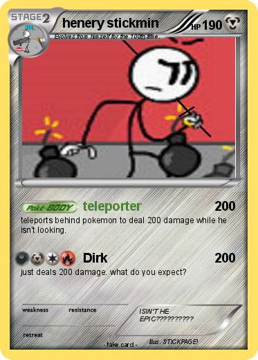 Pokemon henery stickmin
