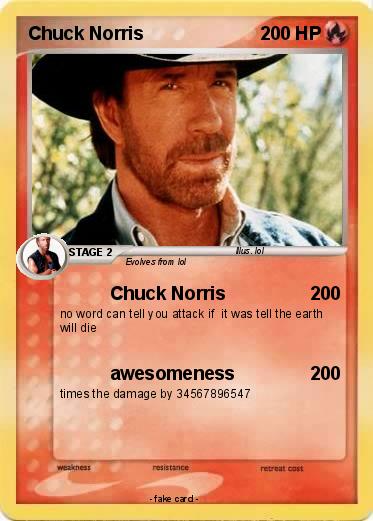 Pokemon Chuck Norris