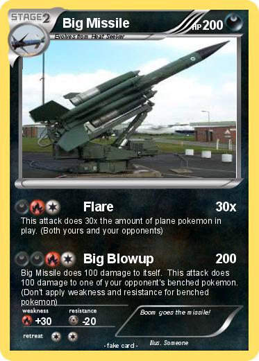 Pokemon Big Missile