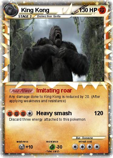 Pokemon King Kong