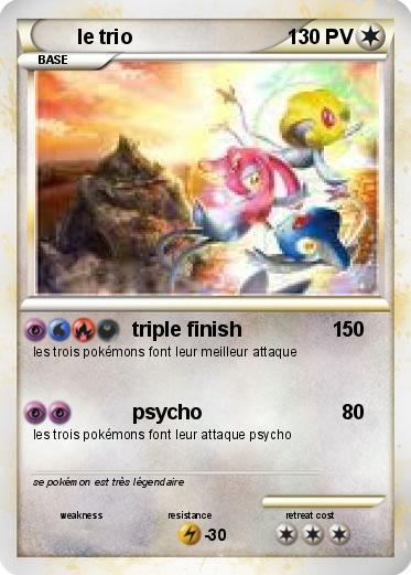 Pokemon le trio