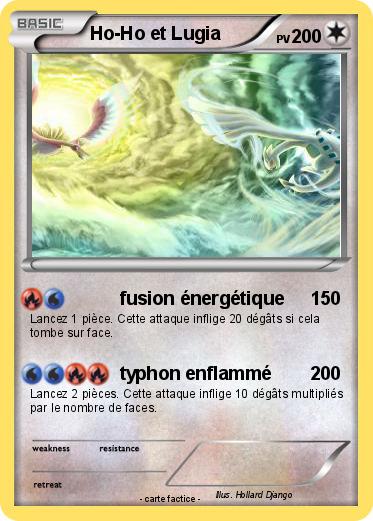 Pokemon Ho-Ho et Lugia