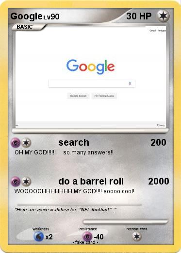 Pokemon Google