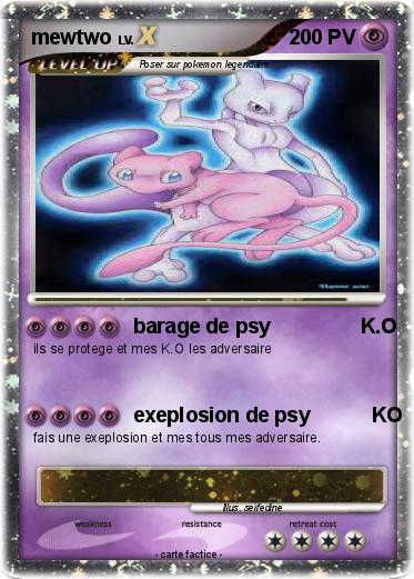 Pokemon mewtwo
