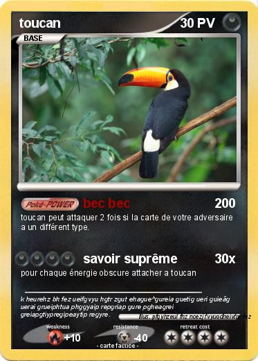 Pokemon toucan