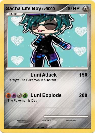 Pokemon Gacha Life Boy