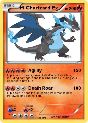 Pokemon M Charizard Ex