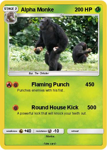 Pokemon Alpha Monke