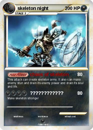 Pokemon skeleton night