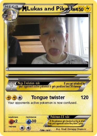 Pokemon Lukas and Pikachu