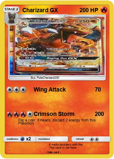 Pokemon Charizard GX