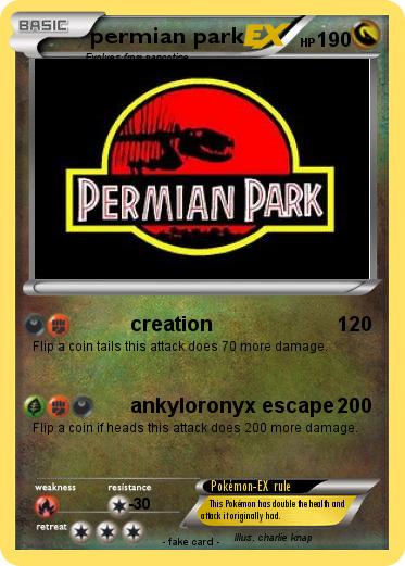 Pokemon permian park