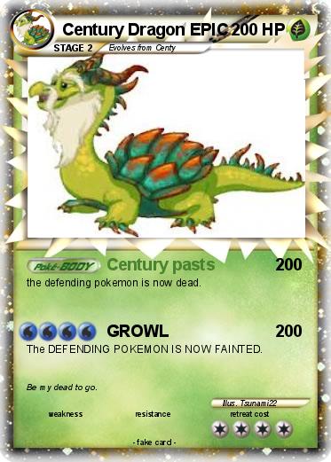 Pokemon Century Dragon EPIC
