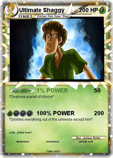 Pokemon Ultimate Shaggy