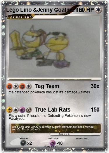 Pokemon Lego Lino &Jenny Goatmen