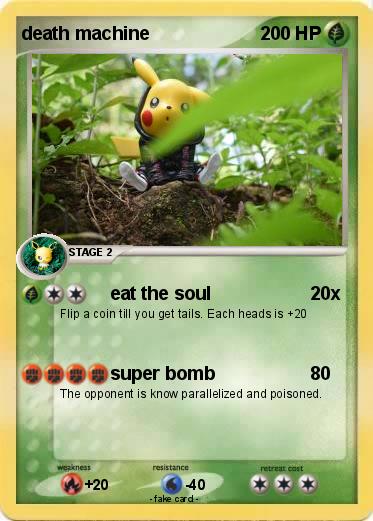 Pokemon death machine