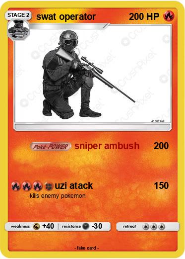 Pokemon swat operator