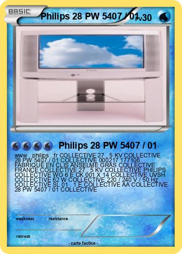 Pokemon Philips 28 PW 5407 / 01