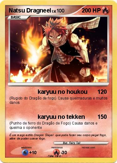 Pokemon Natsu Dragneel