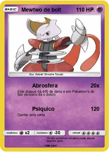Pokemon Mewtwo de bolt