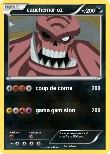 Pokemon cauchemar oz