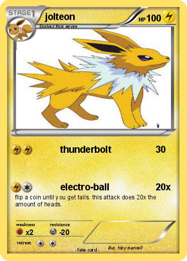 Pokemon jolteon