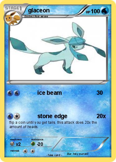 Pokemon glaceon