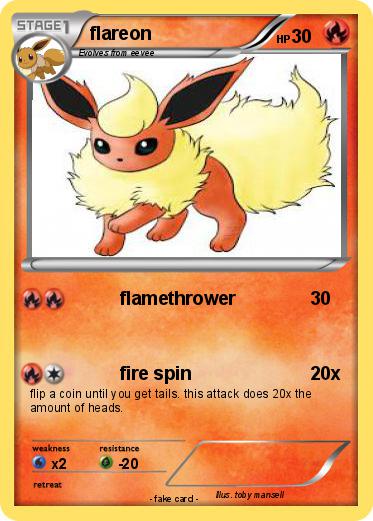 Pokemon flareon