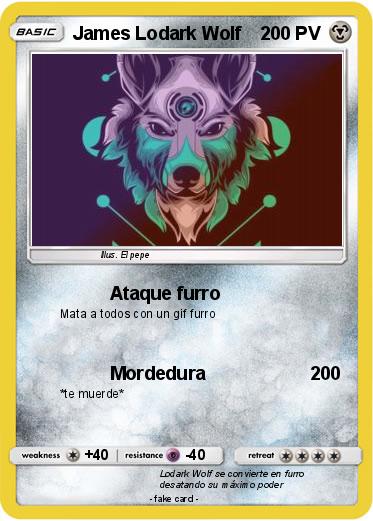 Pokemon James Lodark Wolf