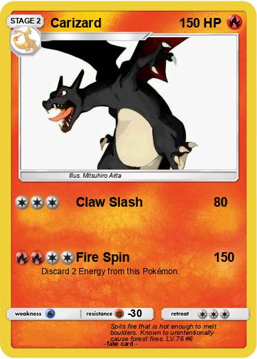 Pokemon Carizard