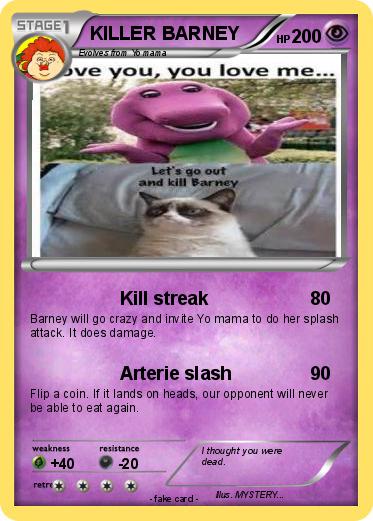 Pokemon KILLER BARNEY