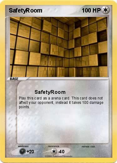 Pokemon SafetyRoom
