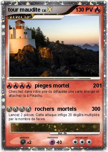 Pokemon tour maudite