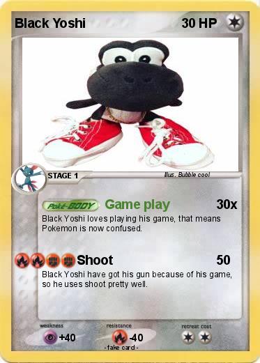 Pokemon Black Yoshi