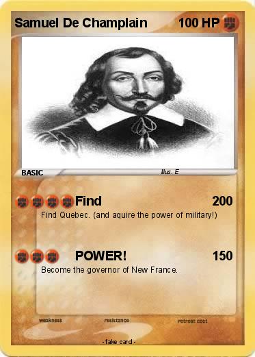 Pokemon Samuel De Champlain