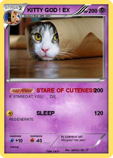 Pokemon KITTY GOD ! EX
