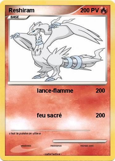 Pokemon Reshiram