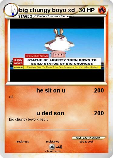 Pokemon big chungy boyo xd