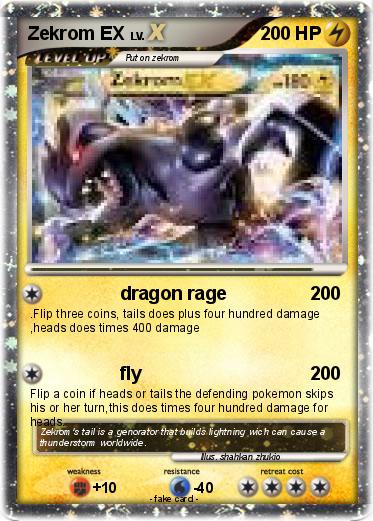 Pokemon Zekrom EX