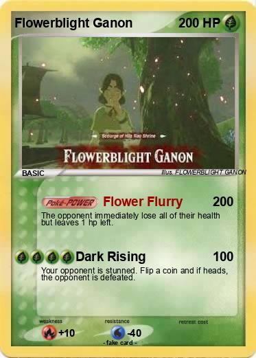 Pokemon Flowerblight Ganon
