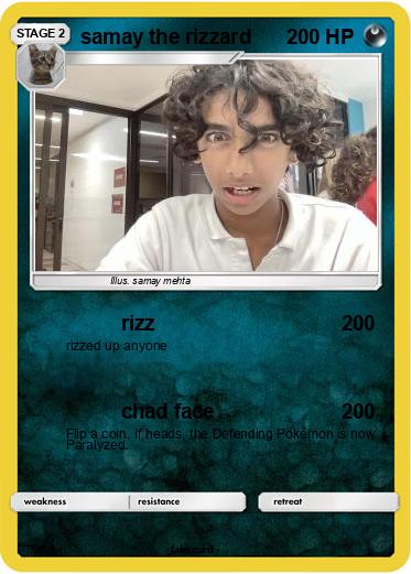 Pokemon samay the rizzard