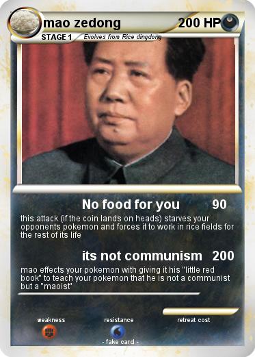 Pokemon mao zedong