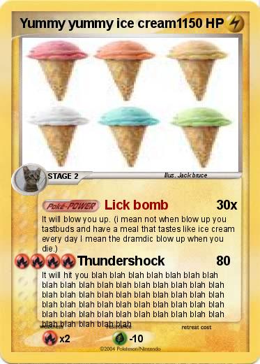 Pokemon Yummy yummy ice cream1